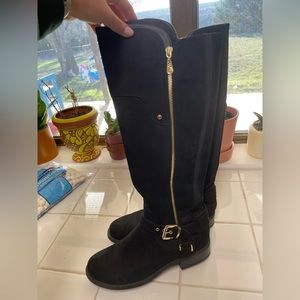 Guess Faux Suede tall boots